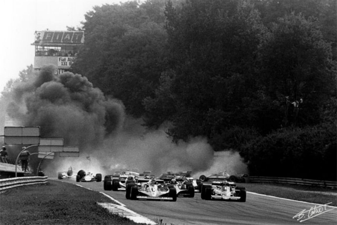 Ronnie Peterson monza 1978 crash 