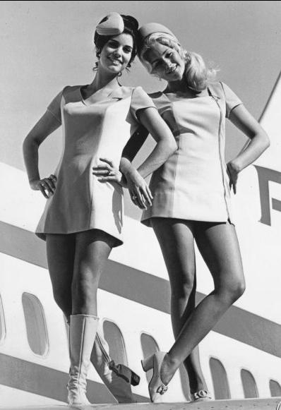 Minigonna assistenti di volo