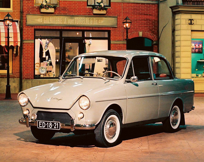 DAF 600 auto epoca anni 50 pubblicità