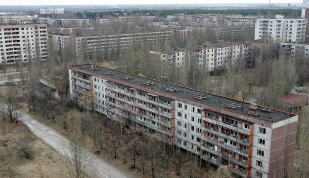Disastro Chernobyl città fantasma