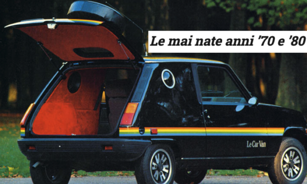 Storia dell’auto: LE MAI NATE – (Anni 70 e 80)