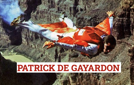 PERDE LA VITA PATRICK DE GAYARDON … il sogno di Icaro – (13/04/1998)