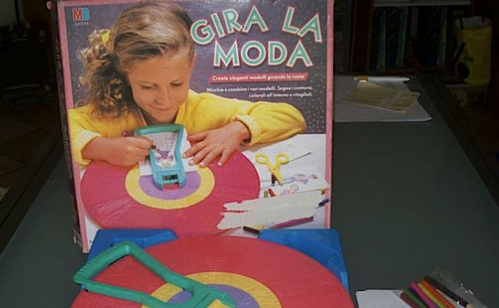 GIRA LA MODA MB giochi vintage curiosando anni 80