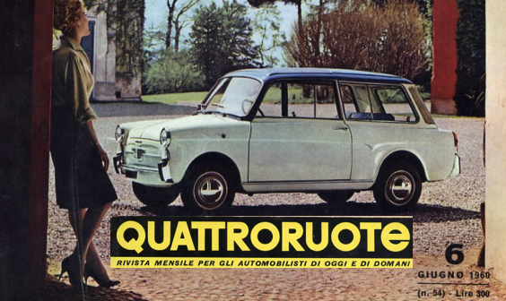 QUATTRORUOTE: La storia dell’auto attraverso le sue COPERTINE – (Anno V – 1960)