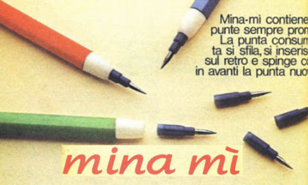 MINAMì – La matita ricaricabile (Primi anni ’70)