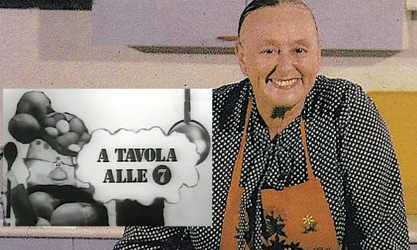 A TAVOLA ALLE SETTE – Con Ave Ninchi e Luigi Veronelli – (1974/1976)