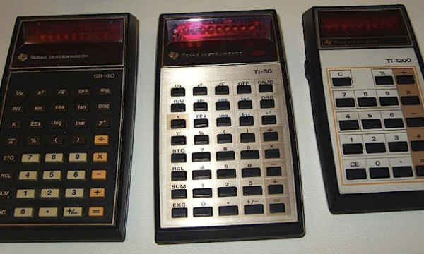 TEXAS INSTRUMENTS – le nostre prime calcolatrici – (dal 1972)