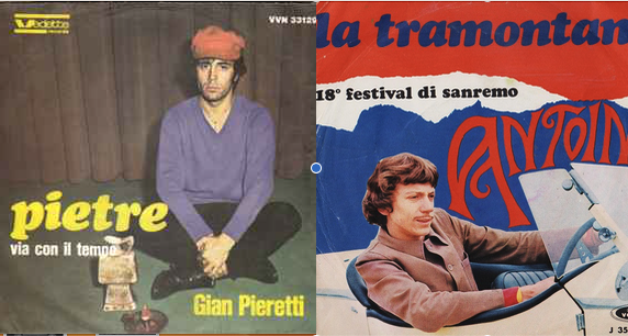 PIETRE / LA TRAMONTANA- Gian Pieretti / Antoine (1967/1968)